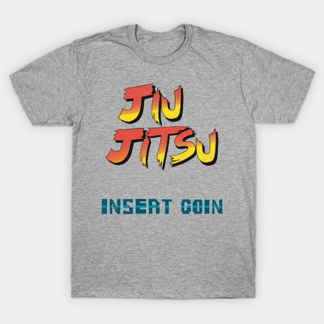 Jiu Jitsu - Insert Coin T-Shirt by sayafightwear